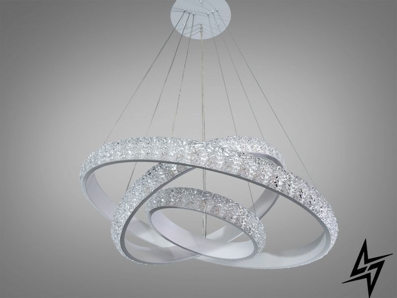 Подвесная LED люстра с пультом и диммером 120 Вт золото Sipomo 26-23484 фото