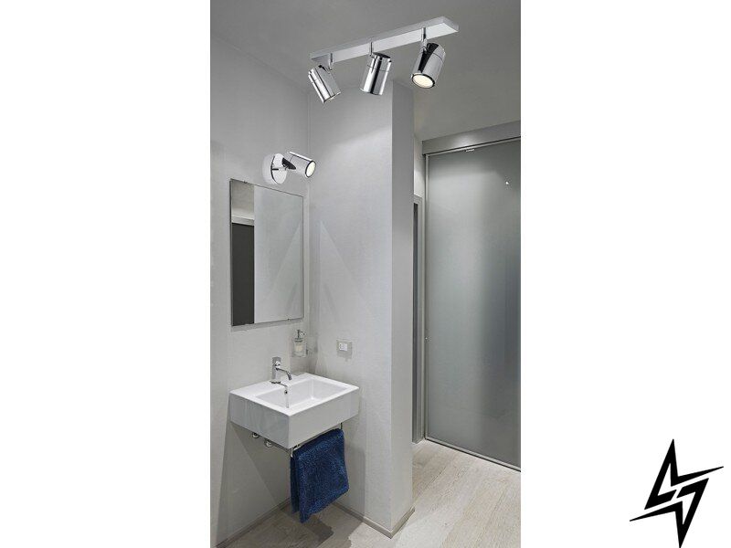 Потолочный светильник для ванной Azzardo Noemie 3 AZ1306 15806 фото в живую, фото в дизайне интерьера