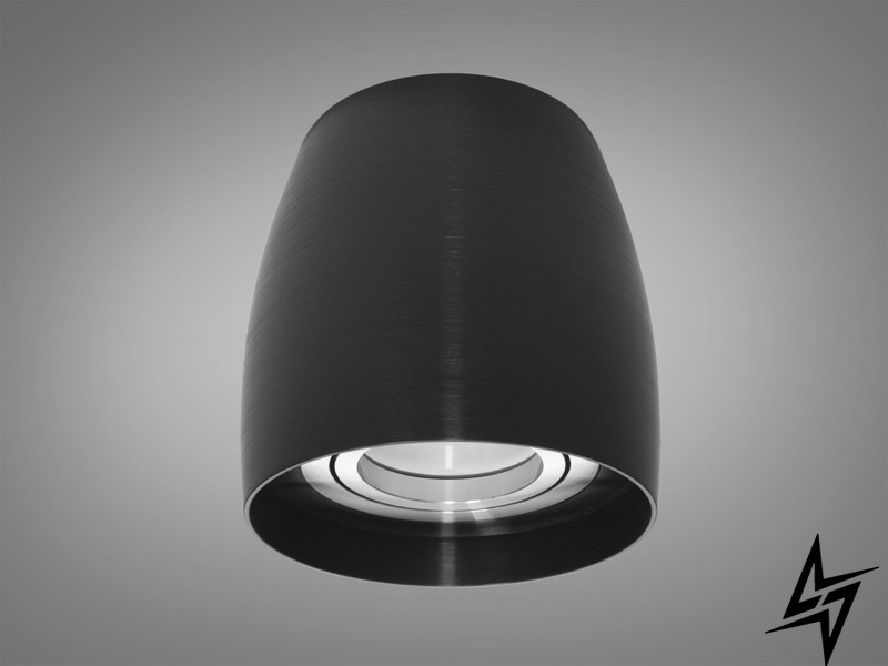 Накладной точечный светильник D23-31433 Хром/Черный QXL-1729-gloss black фото в живую, фото в дизайне интерьера