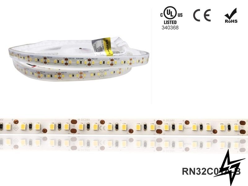 LED лента RISHANG 120-2835-12V-IP67 8,6W 630Lm 2700K 5м RN32C0TA-B-SW RN32C0TA-B-SW фото