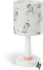 Настольная лампа в детскую Dalber Unicorns 42431  фото в живую, фото в дизайне интерьера