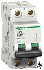 Автоматический выключатель Schneider Electric A9F75270 Acti9 2P 0,5A D 6kA фото