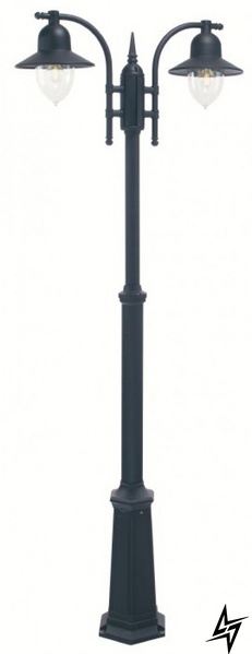 Фонарный столб Norlys Como 372B 28005 фото в живую, фото в дизайне экстерьера