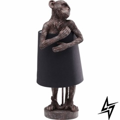 Настольный светильник Animal Monkey Brown Black S23-38538 23x56x23 см 61601 фото в живую, фото в дизайне интерьера