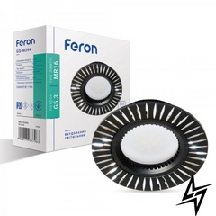 Врезной точечный светильник Feron 17937 Gs-M394  фото в живую, фото в дизайне интерьера