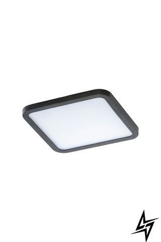 Вбудований точковий світильник Azzardo Slim AZ2836 LED 12 Вт 3000 K, чорний, 14,5 &times; 2 &times; 4 см фото