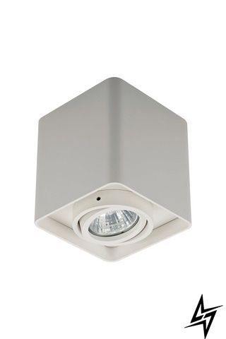 Накладной точечный светильник Zumaline Quadry Sl 1 20039-WH на 1 лампу GU10, белый, 10 &times; 10,5 &times; 10 см фото