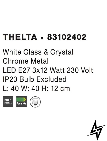 Потолочный светильник Nova luce Thelta 83102402  фото в живую, фото в дизайне интерьера