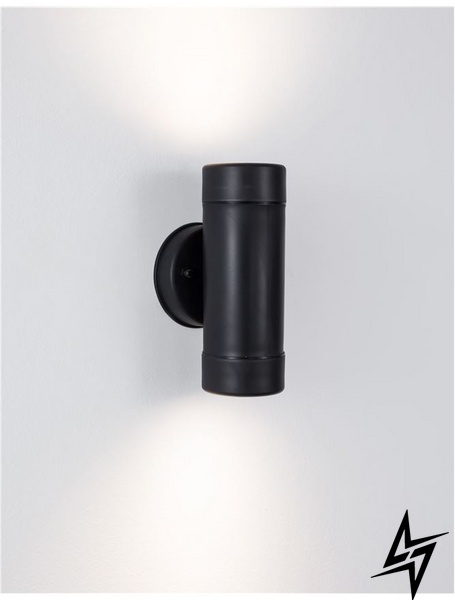 Вуличний настінний світильник Nova luce Limbio 9010622  фото наживо, фото в дизайні екстер'єру