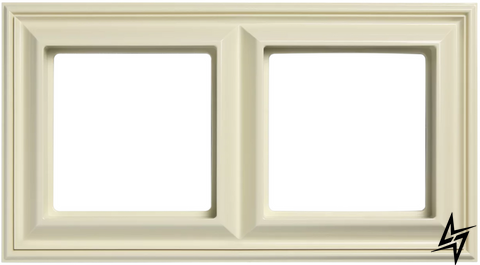 Рамка 2-я Слоновая кость Eco Profi Deco Jung EPD482 фото