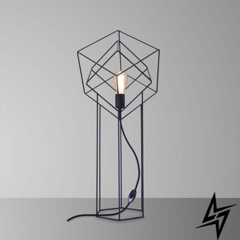 Настольная лампа Imperium Light In cube 96182.05.05 черная E27 96182.05.05 фото