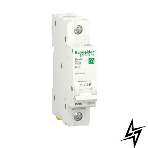 Автоматический выключатель Schneider Electric Resi9 40 A 1P В 6кА R9F02140 фото