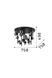 Люстра Ideal Lux Perlage 328386 черная 18&times;G9 328386 - изображение 2