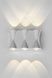 Настінний вуличний світильник Laguna Lighting 41671-06 білий 6&times;1 Вт 4000 K IP54 41671-06 - зображення 1