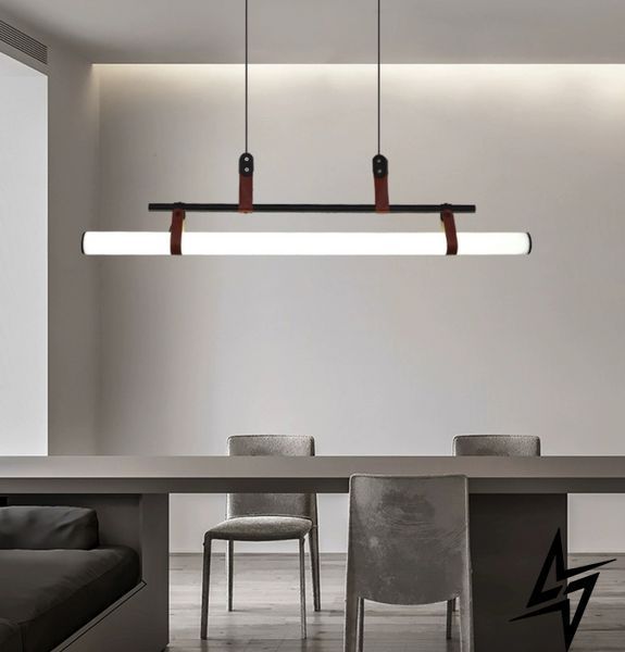 Люстра Tubus Line Lamp Black черная LED 26-16735 051551/1150 bk фото