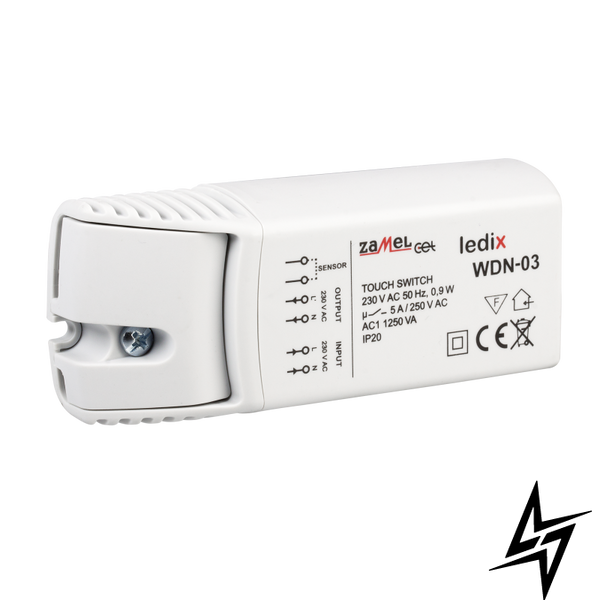 Сенсорный выключатель 230V AC WDN-03 LDX10000053 фото в живую, фото в дизайне интерьера