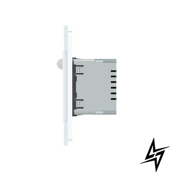 Світильник для сходів Підсвітка підлоги з датчиком руху Livolo білий скло (722800511) фото