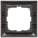 Одноместная рамка Basic 55 2CKA001725A1506 2511-95-507 (черный шато) ABB фото 3/3