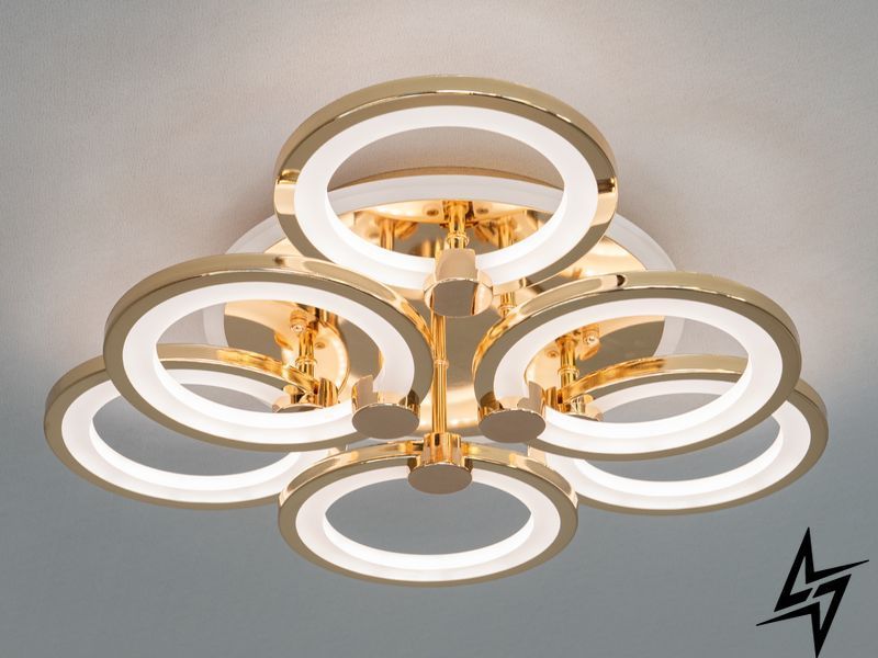 Потолочная люстра с диммером и LED подсветкой хром 85 Вт Vonado 26-20135 фото