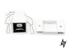 Светильник точечный врезной KLOODI KD-012TR 3К ЛЕД  фото в живую, фото в дизайне интерьера