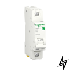 Автоматичний вимикач Schneider Electric Resi9 50 A 1P В 6кА R9F02150 фото