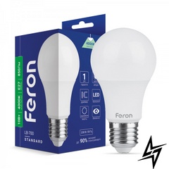 LED лампа Feron 40012 Standart E27 10W 4000K 6x10,8 см фото