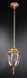 Ліхтар вуличний підвісний L23-37850 Золото 9027-h/s фото в дизайні екстер'єру, фото наживо 1/3