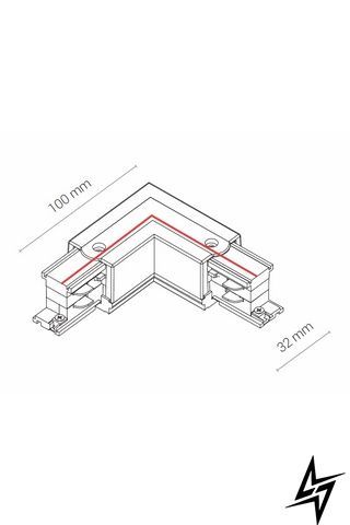 Компонент трекової системи Nowodvorski Ctls 8228 чорний 8228 фото
