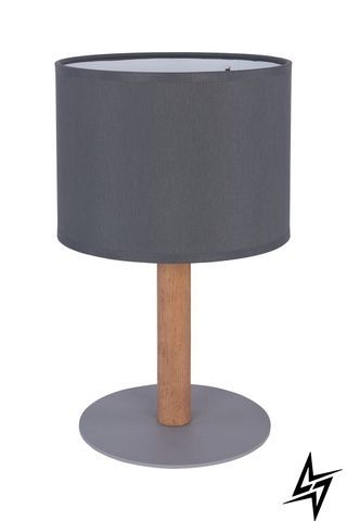 Настольная лампа TK Lighting Deva 5219 на 1 лампу E27 коричневый и серый 34,5 &times; 18 см фото