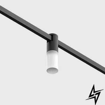 LTX 15.0301.4.930.BK Прожектор AIR_TUB MAT, D30mm, H107mm, LED 4W, 3000K, 93&deg;, 332Lm, CRI>90, 48V, DIM: DALI, 0-10V, IP20, опаловый, черный фото