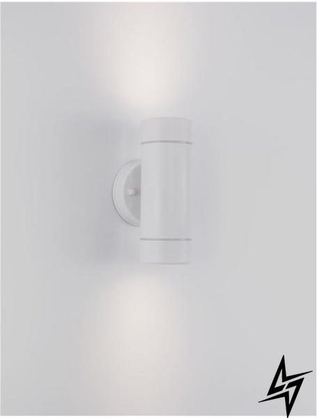 Вуличний настінний світильник Nova luce Limbio 9010621  фото наживо, фото в дизайні екстер'єру