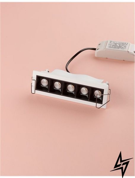Точечный встраиваемый светильник Nova Luce Swan 9232126 черный 5&times;2 Вт 3000 K 9232126 фото