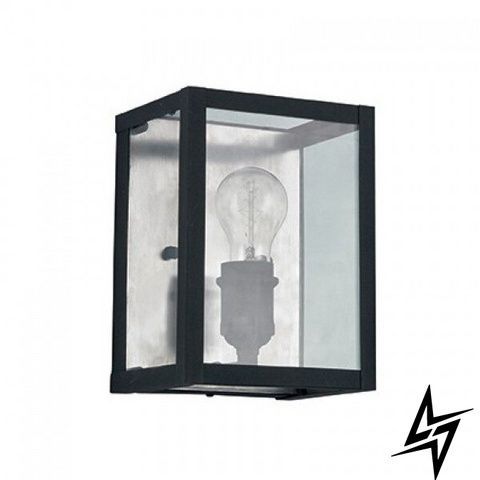 Настенное бра Ideal Lux Igor 92836 черное E27 фото