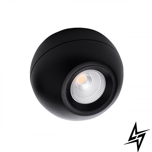 Накладной точечный светильник ZARlight URANUS-9W DIM Black 03331B  фото в живую, фото в дизайне интерьера