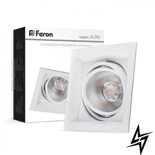 Врезной точечный светильник Feron 29773 Al201  фото в живую, фото в дизайне интерьера
