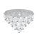 Кришталева люстра пристельова Eglo Pianopoli 39246 LED 90212 фото в дизайні інтер'єру, фото наживо 2/4