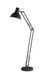 Торшер Ideal Lux Wally PT1 Total Black 265292 на 1 лампу E27, черный, 160 &times; 28 &times; 70 см - изображение 1