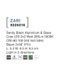 Настінний вуличний світильник Nova Luce Zari 9226216 чорний 2&times;2 Вт 3000 K IP54 9226216 - зображення 4