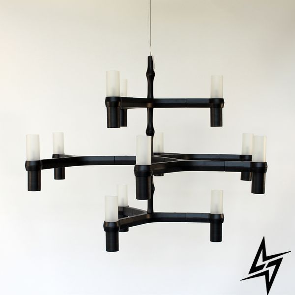 Люстра Friendlylight Crown FL5052 чорна 12&times;G4 FL5052 фото
