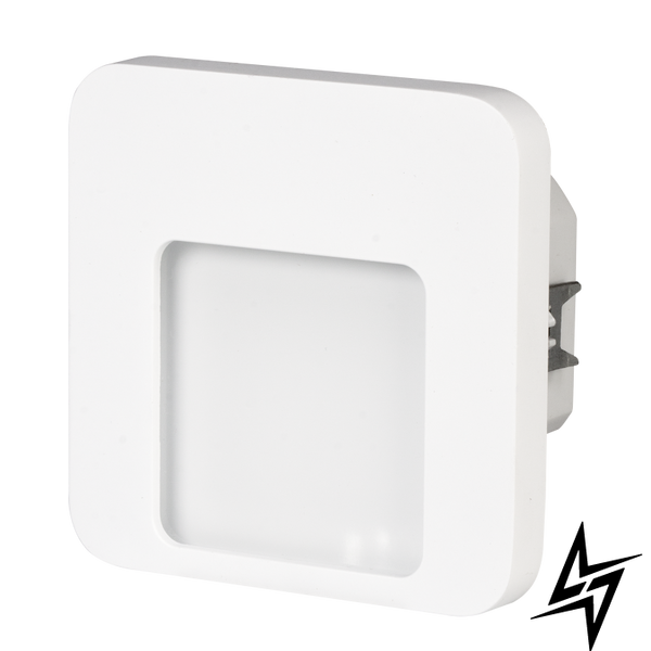 Настенный светильник Ledix Moza 01-225-56 врезной Белый RGB с радиоконтроллером RGB ЛЕД LED10122556 фото в живую, фото в дизайне интерьера