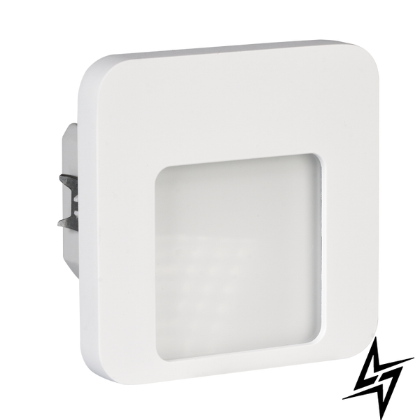 Настінний світильник Ledix Moza 01-225-56 врізний Білий RGB з радіоконтроллер RGB LED LED10122556 фото наживо, фото в дизайні інтер'єру