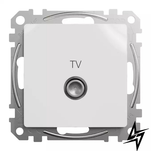 Розетка TV конечная Schneider Electric SDD111471 Sedna Design белый пластик фото