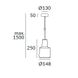Подвесной светильник 00-4037-CS-12 LEDS C4 Khoi  фото в дизайне интерьера, фото в живую 2/4