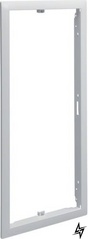 Біла зовнішня рамка VZ144N без дверей висотою 9мм для 4-рядного щита Volta Hager фото