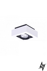 Точечный накладной светильник Azzardo Nikea AZ4436 52165 фото в живую, фото в дизайне интерьера