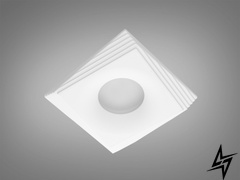 Точковий світильник Аlumo D23-31487 Білий QXL-1735-A1-WH фото наживо, фото в дизайні інтер'єру