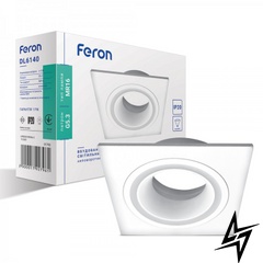 Врезной точечный светильник Feron 01792 Dl6140  фото в живую, фото в дизайне интерьера