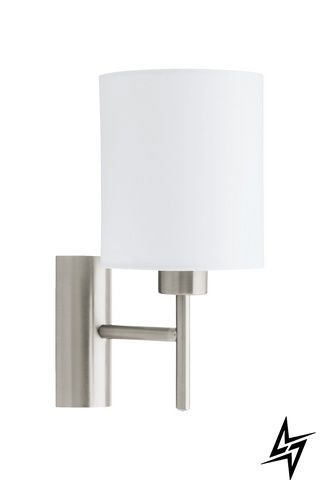 Настінне бра Eglo Pasteri White 94924 хром E27 94924 фото