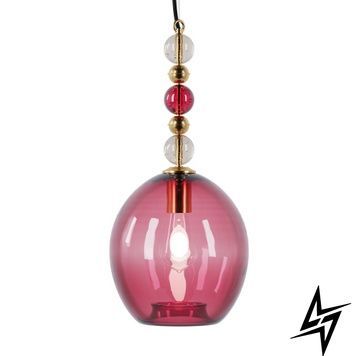 Подвесной светильник Colorglass Balls PikArt 5434-6 Гранатовый фото