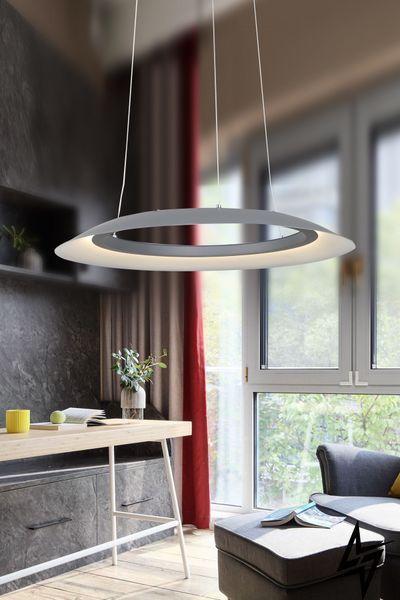 Люстра Laguna Lighting 42953-40 сіра 40 Вт 4000 K 42953-40 фото
